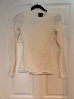 Naked Wardrobe White Long Sleeve